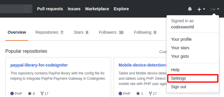 github-login-oauth-app-account-settings-codexworld
